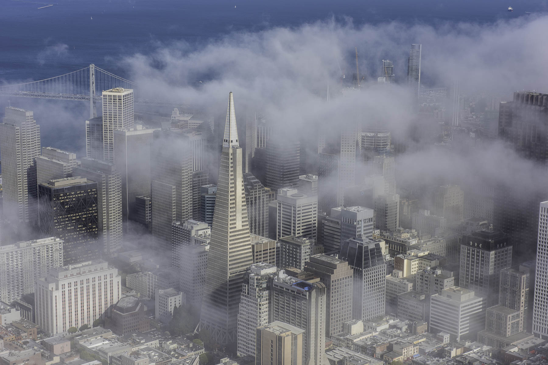 San Francisco, aerial view.