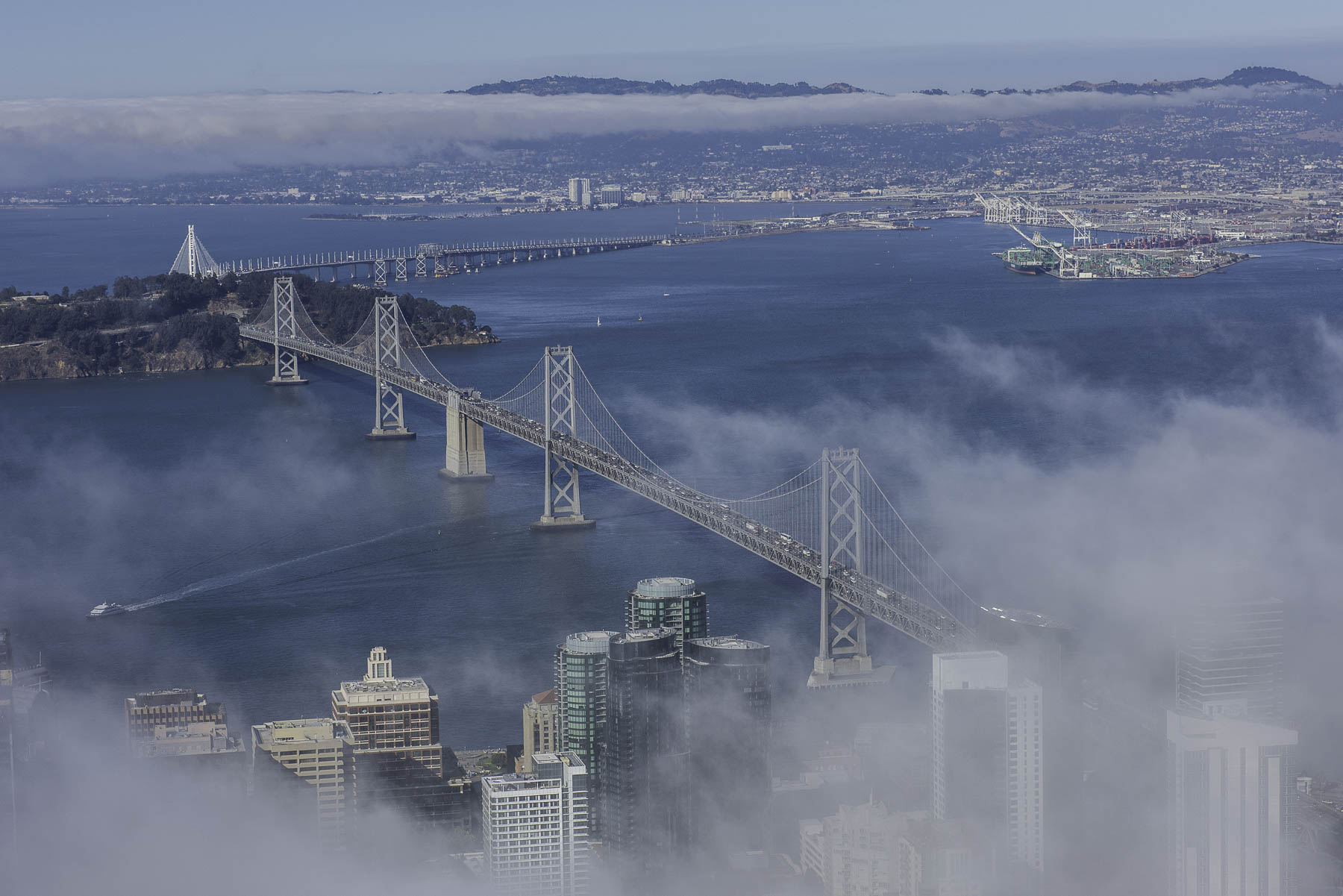 San Francisco, aerial view.