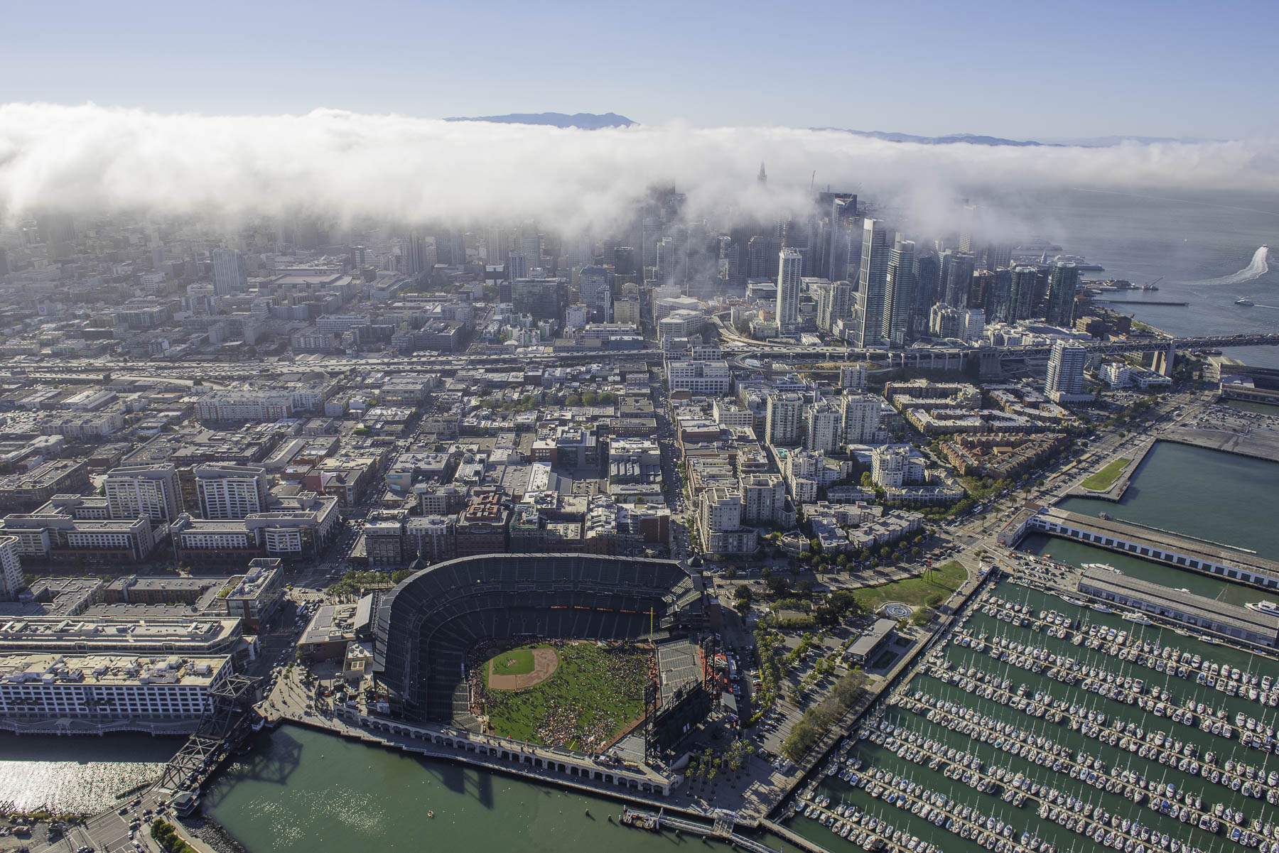 San Francisco, aerial view.